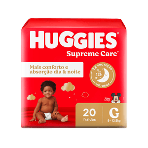 Fralda Huggies Supreme Care Disney Baby G 20 Unidades