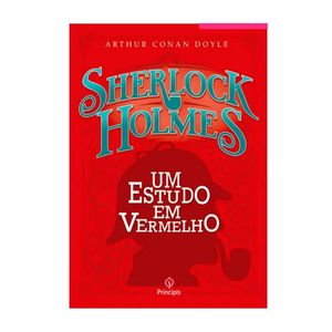 Livro Sherlock Holmes Um Estudo em Vermelho Arthur Conan Doyle