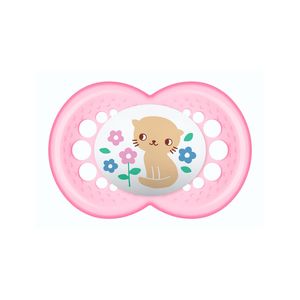 Chupeta MAM Original +6 Meses Cor Rosa 1 Unidade