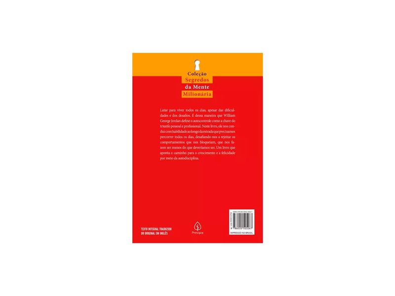 livro-a-chave-do-autocontrole---willian-george-jordan-farmacia-online-drogal