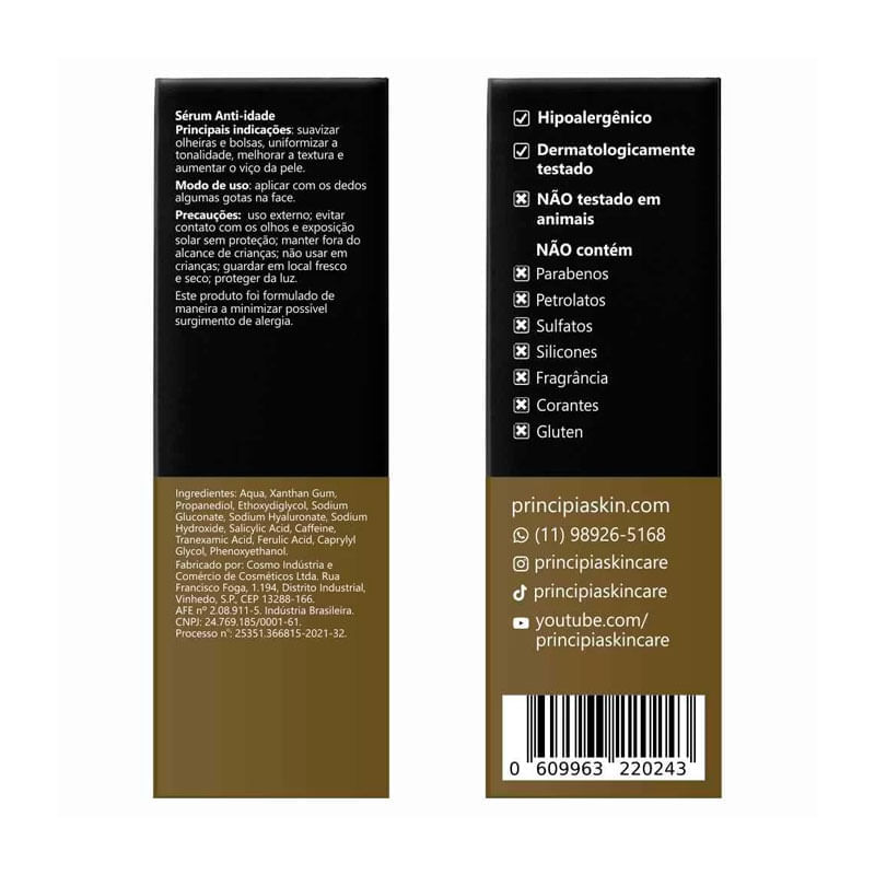 Sérum Facial Principia Mix-02: Como Usar, Para que serve