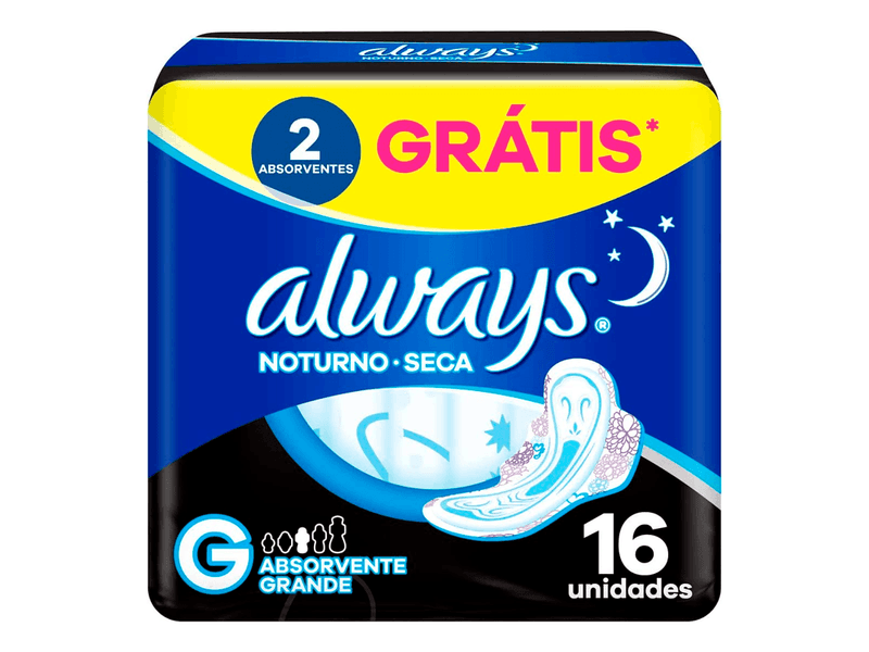 Absorvente-Always-Noturno-Seca-Com-Abas-Tamanho-G-16-Unidades