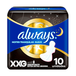 Absorvente-Always-Noites-Tranquilas-Suave-Com-Abas-Tamanho-XXG-10-Unidades