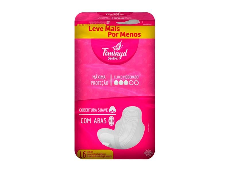 Absorvente-Feminyd-Fluxo-Moderado-Com-Abas-16-Unidades