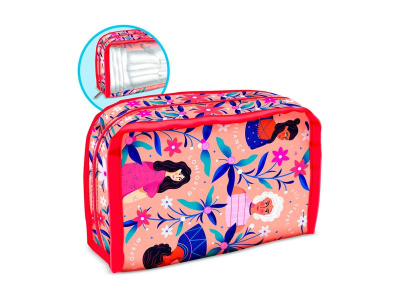 Kit-Absorvente-Para-Incontinencia-Urinaria-Tena-Lady-Discreet-Maxi-Night-12-Unidades---Necessaire-Exclusiva