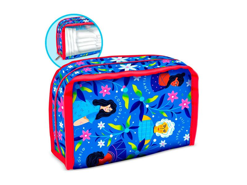 Kit-Absorvente-para-Incontinencia-Urinaria-Tena-Lady-Discreet-Normal-16-Unidades---Necessaire-Exclusiva