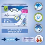 Absorvente Para Incontinência Urinária Tena Lady Discreet Extra 20 Unidades