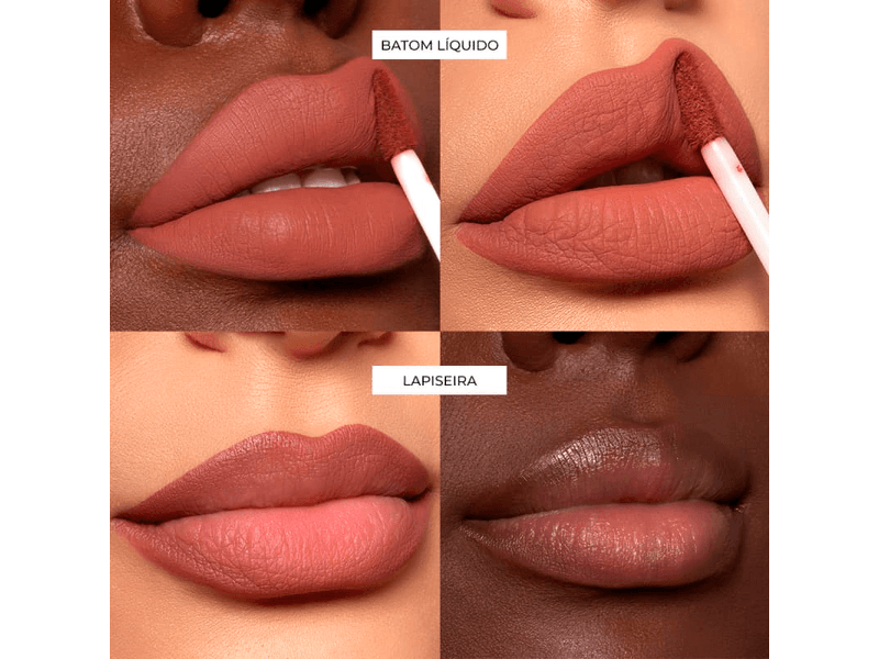 Kit-Lipkit-Vult-Batom-Liquido-Matte-Nano-HD-Bronze-5ml---Lapiseira-Labial-035g