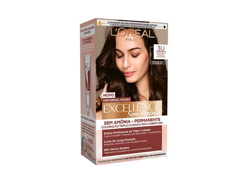 Tintura-Imedia-Excellence-L-oreal-Paris-Sem-Amonia-3U-Castanho-Escuro-Universal