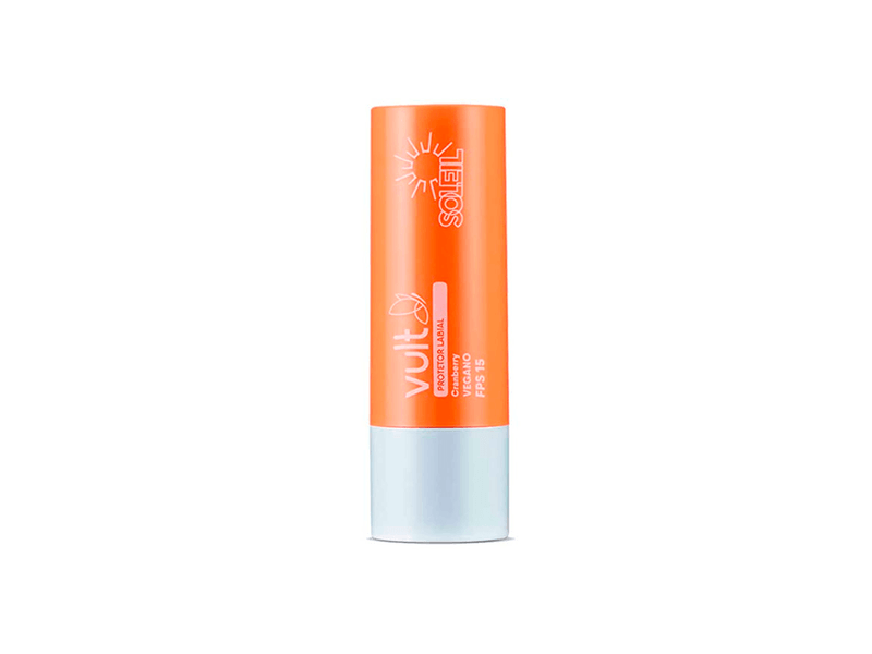 Protetor-Labial-Balm-Vult-Soleil-FPS15-Cranberry-36g