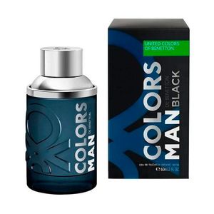 Eau de Toilette Masculino Benetton Colors Man Black 60ml