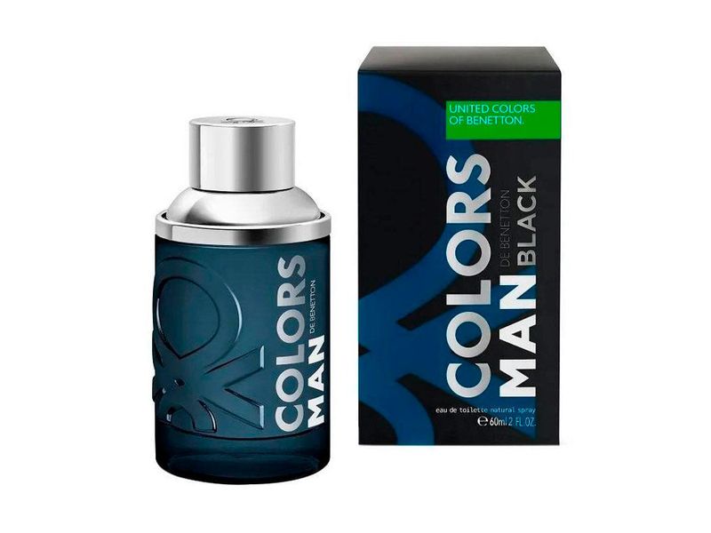 Eau-de-Toilette-Masculino-Benetton-Colors-Man-Black-60ml