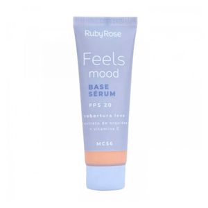 Base Sérum Facial Ruby Rose Feels Mood FPS20 Cor MC56
