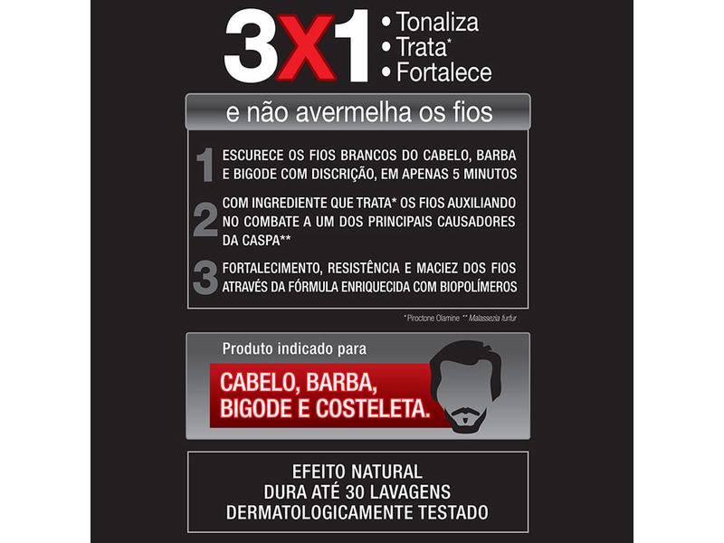 Tonalizante Biocolor Homem Castanho Médio