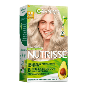 Coloração Nutrisse Creme Garnier 12.11 Louro Platinado Perfeito