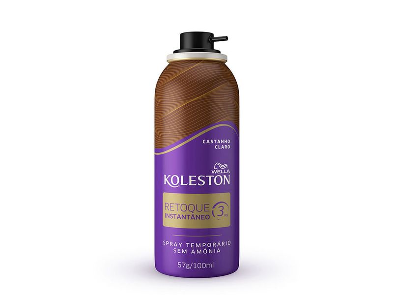 Retoque-Instantaneo-Spray-Koleston-Castanho-Claro-100ml