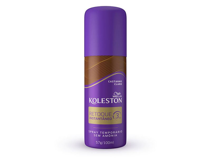 Retoque-Instantaneo-Spray-Koleston-Castanho-Claro-100ml