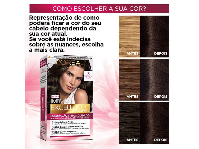 Coloracao-Imedia-Excellence-L-Oreal-Creme-3-Castanho-Escuro