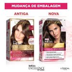 Coloração Imédia Excellence L'Oreal Creme 5.1 Castanho Claro Acinzentado