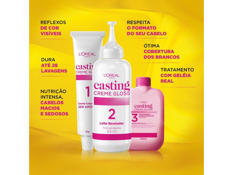 Coloração Casting Creme Gloss L'Oreal 200 Preto