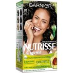 Coloração Nutrisse Creme Garnier 20 Preto Amora