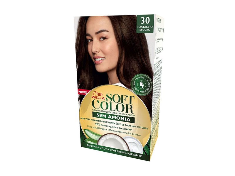 Tintura-Soft-Color-Wella-Sem-Amonia-Castanho-Escuro-30