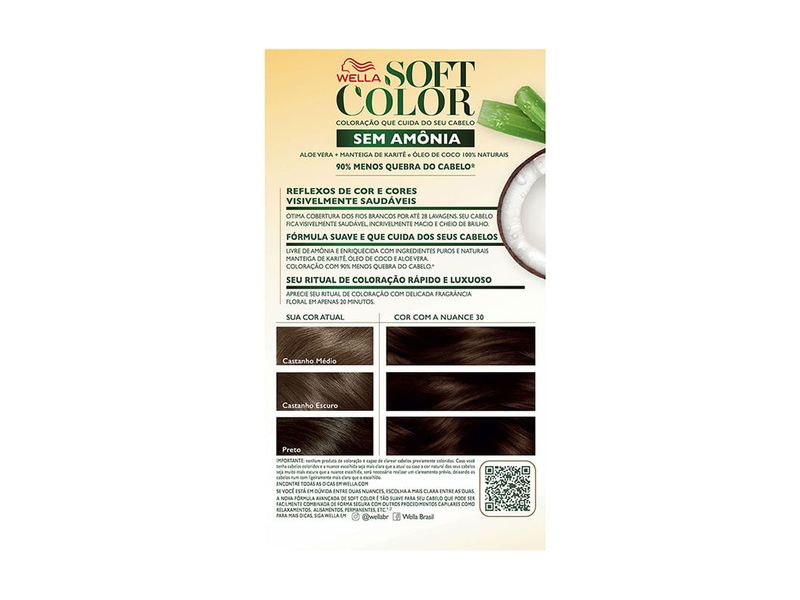 Tintura-Soft-Color-Wella-Sem-Amonia-Castanho-Escuro-30