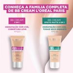 Base BB Cream L'Oréal Oil Free 5 em 1 FPS20 Média 30ml