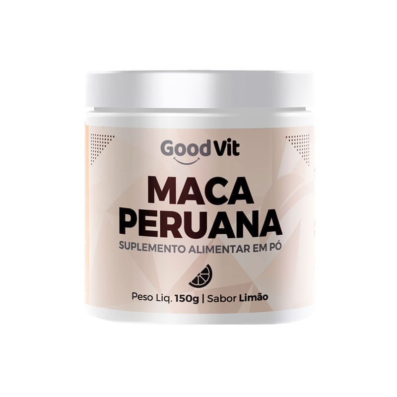 Suplemento Alimentar Good Vit Maca Peruana Sabor Limão 150g