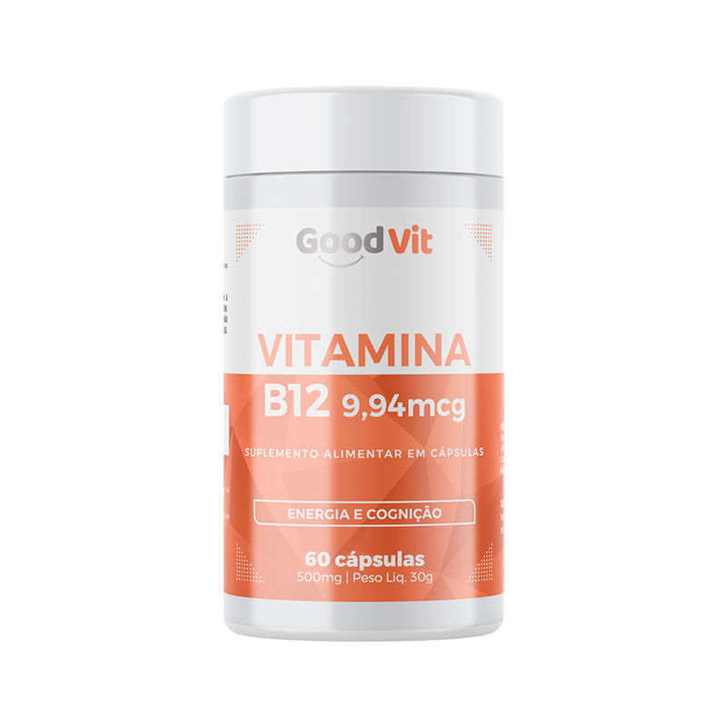 Suplemento Alimentar Good Vit Vitamina B12 60 Cápsulas | Farmácia ...
