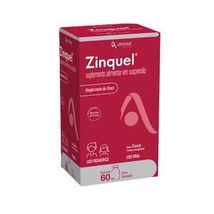 Suplemento Alimentar Zinquel Suspensão Oral Sabor Coco 60ml + Dosador