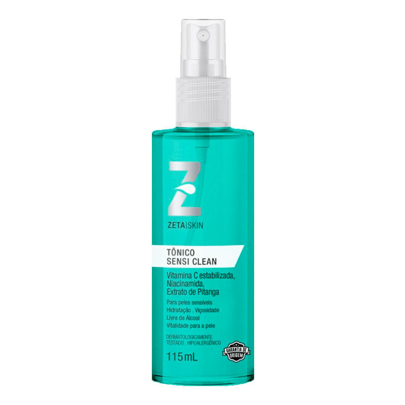 Tônico Facial Zeta Skin Sensi Clean 115ml | Drogal