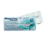 Magnésia Bisurada Sabor Menta 10 Pastilhas Antiácidas