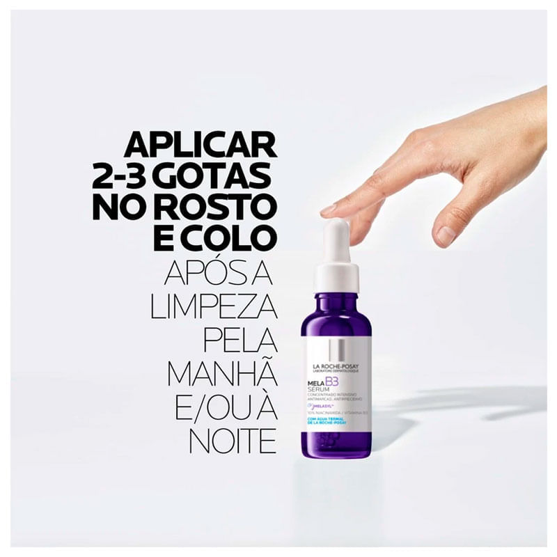 Como usar o Sérum Facial Antimanchas La Roche-Posay Mela B3