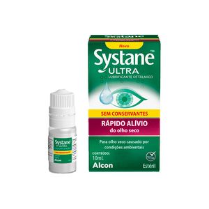 Systane Ultra Lubrificante Oftálmica Estéril 10ml