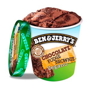 Sorvete Ben&Jerry's Fudge Brownie Chocolate Vegano 458ml