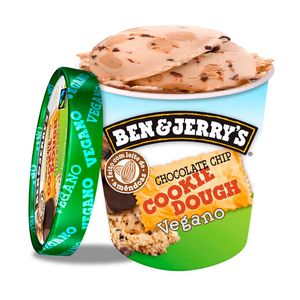 Sorvete Ben&Jerry's Chip Cookie Dough Chocolate Vegano 458ml
