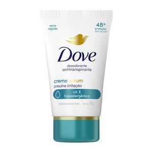Desodorante Antitranspirante em Creme Dove Sérum Feminino Previne Irritação 50g