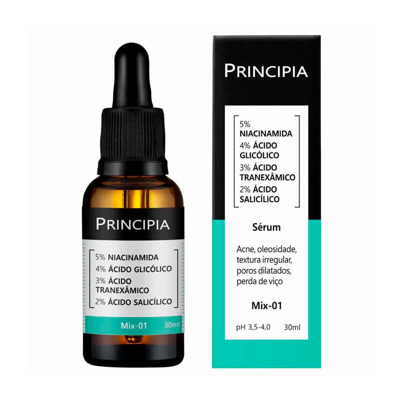 Sérum Facial Principia VC-10 30ml: Linhas Finas, Olheiras