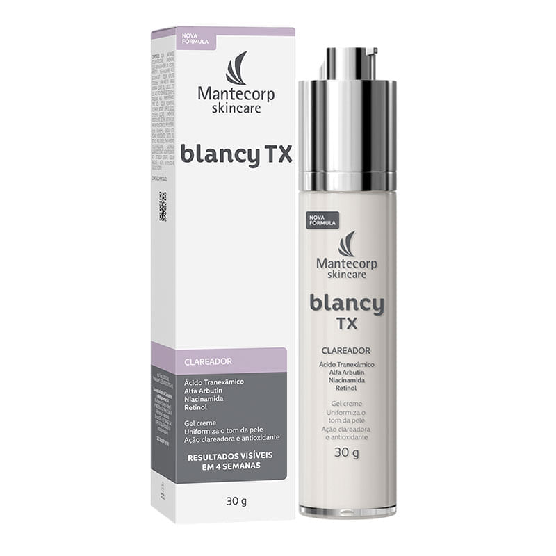 Gel Creme Clareador Facial Mantecorp Blancy TX 30g | Farmácia