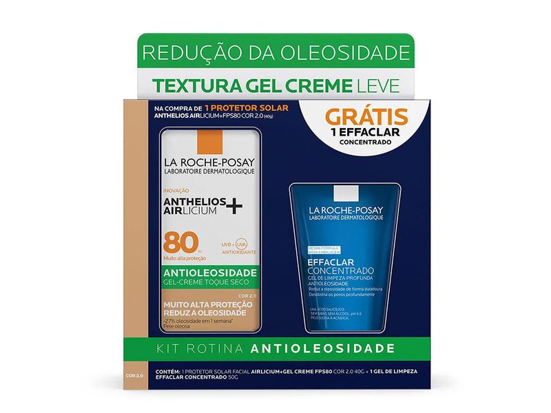 kit-la-roche-posay-antioleosidade-protetor-solar-anthelios-airlicium-fps80--gel-concentrado-effaclar-50g-farmacia-online-drogal