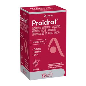 Suplemento Alimentar Proidrat Solução Oral 12 Sachês