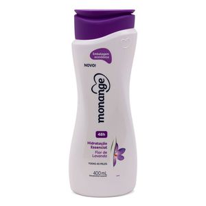 Hidratante Desodorante Monange Hidratação Nutritiva Flor de Lavanda 400ml