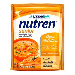 Sopa Nutritiva Nutren Senior Nestlé Sabor Frango e Aveia 40g