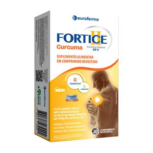 Suplemento Alimentar Fortice II Curcuma 30 Comprimidos Revestidos