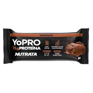 Barra de Proteína YoPRO Danone Sabor Chocolate 55g