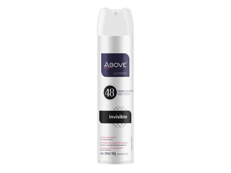 desodorante-antitranspirante-aerossol-above-women-invisible-150ml-farmacia-online-drogal