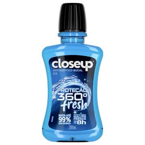 Enxaguante Bucal Closeup Ice Proteção 360° Fresh 250ml