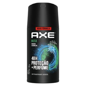 Desodorante Antitranspirante Axe Musk Fougere E Baunilha 152ml