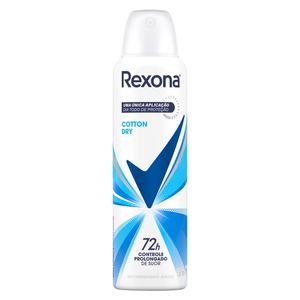 Desodorante Antitranspirante Aerosol Rexona Cotton Dry 72h 150ml